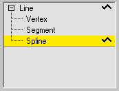 Edit mode splines