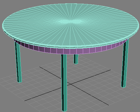 The resulting table